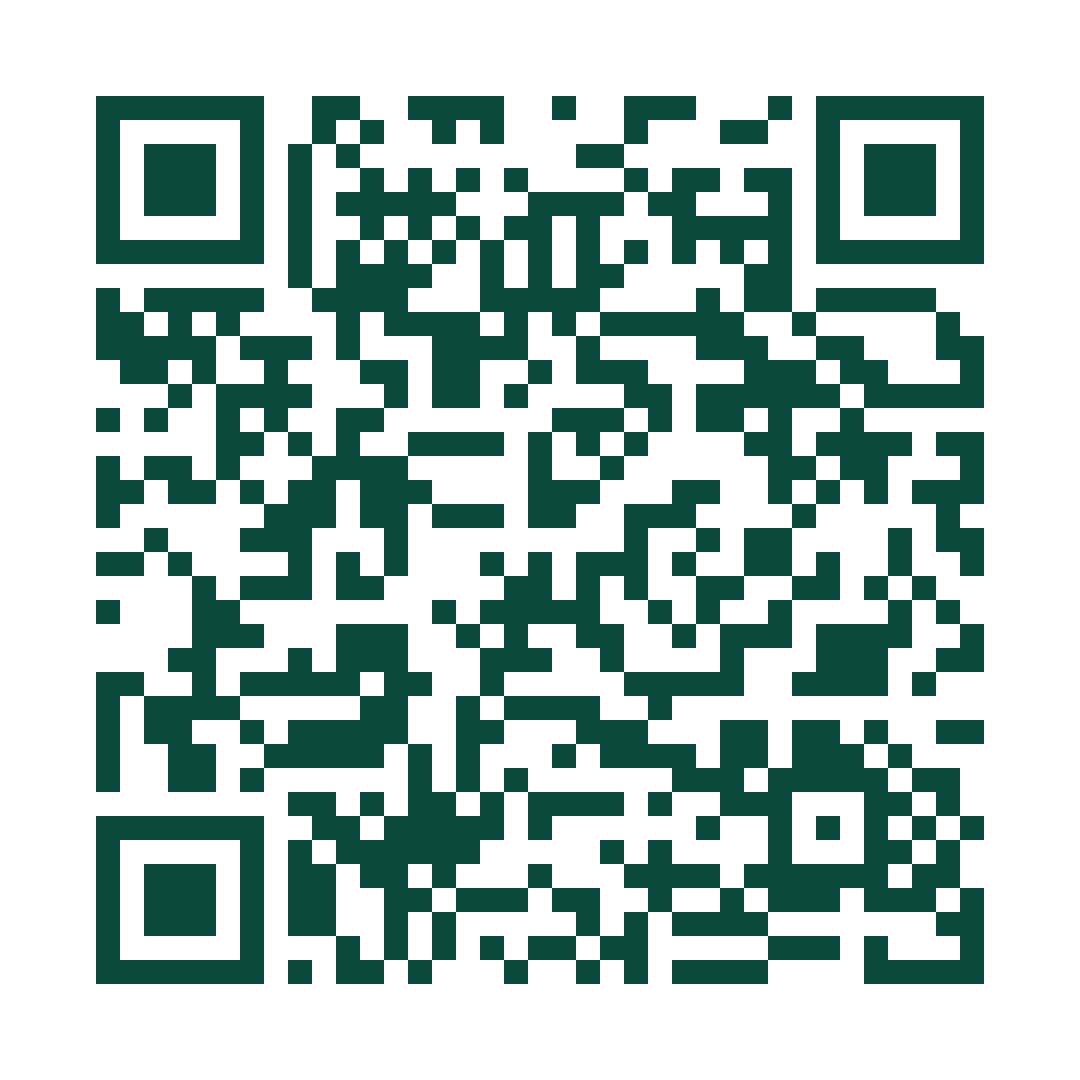 QR code to pay the Room 3 holding deposit
